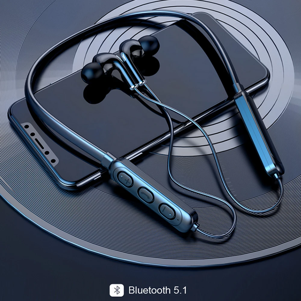 Наушники с шейным ободом Bluetooth 5 0 наушники-вкладыши для бега IPX водонепроницаемые