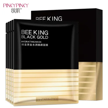 

Skin Care Moisturizing Mask Bee King black gold replenishing moisturizing facial mask black mask Anti-Aging Whitening