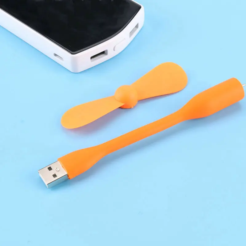 USB вентилятор Мобильная мощность маленький ноутбук Зарядка сокровище телефон мини ITAS6640AA - Цвет: yellow