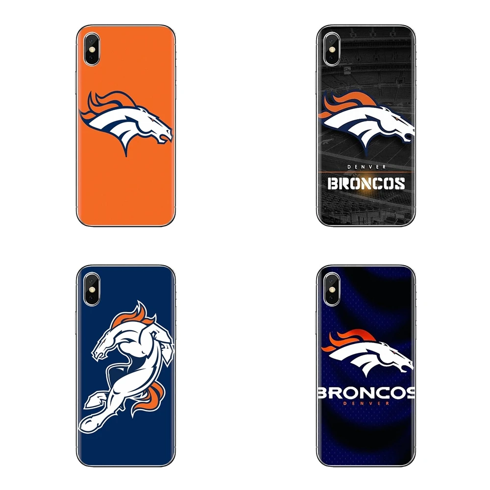 

For LG G3 G4 Mini G5 G6 G7 Q6 Q7 Q8 Q9 V10 V20 V30 X Power 2 3 K10 K4 K8 2017 Silicone Skin Case Denver Bronco American Football