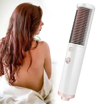 

Multifunctional Hot Air Combs Hair Straightener Hair Combs Portable Hair Curler Straight Hair Comb Dfficient Hair Dryer