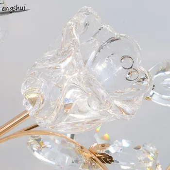 

Nordic Crystal Living Room Lamp LED Round Ceiling Chandeliers Lighting Modern Restaurant Bedroom Lights Cafe Loft Decor Fixtures