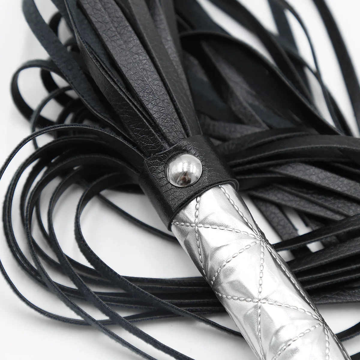 Товары для взрослых, SM Whip Bound, кожаная Серебряная ручка, Whip, женский аппарат, реквизит для сцены