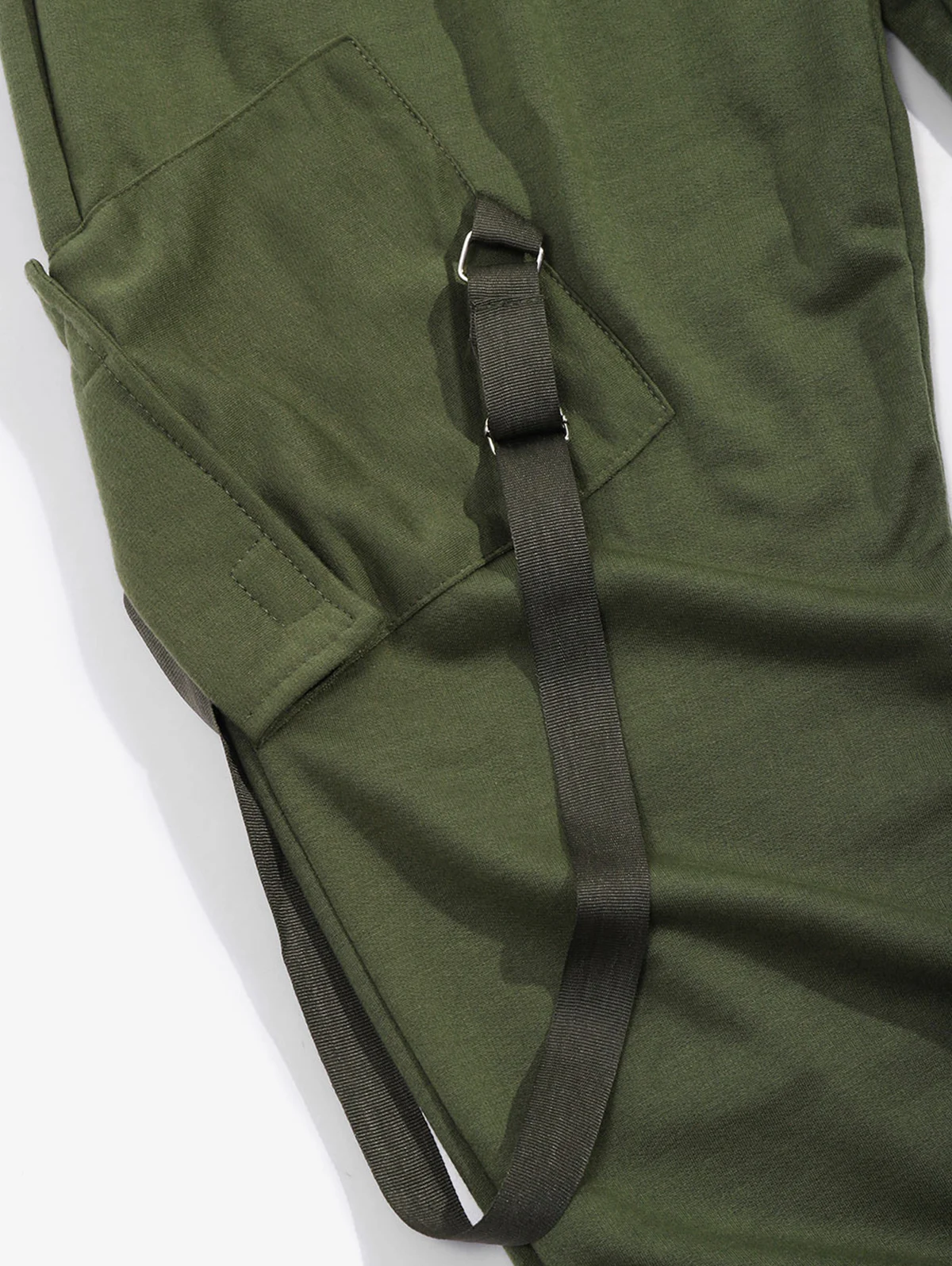 ZAFUL Ribbon Pockets Long Drawstring Sport Jogger Pants Flat Mid Elastic Waist Long Pants Casual Beam Feet Trousers Autumn