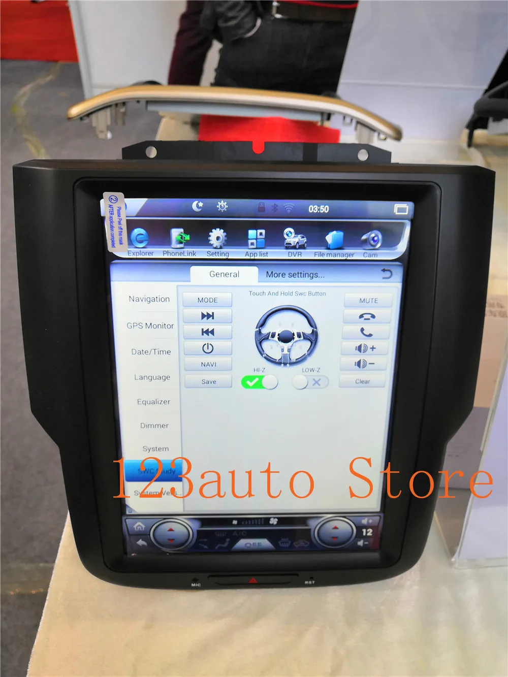 10,4 ''Tesla стиль Android 8,1 авто без DVD gps навигация плеер Радио для Dodge ram 1500- ips PX6 стерео carplay
