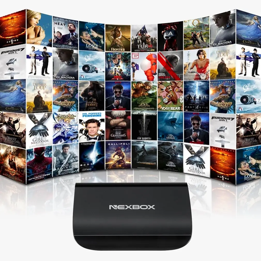 A1 Android 6,0 Smart tv Box 4K VP9-10 2G 16G Amlogic S912 Восьмиядерный H.265 2,4 ГГц 5,8 ГГц двойной WiFi BT4.0 медиаплеер
