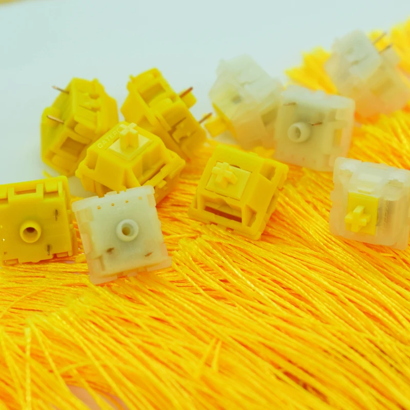 GATERON CAP желтый золотистый выключатель линейный переключатель 3 Pin 35 шт. в коробке