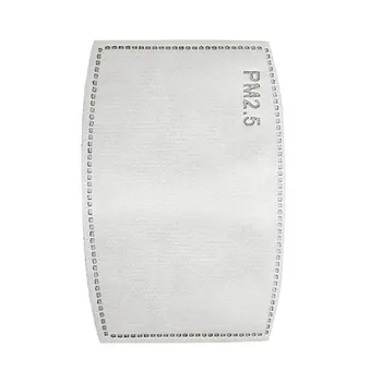 

Pm2.5 Filter 5 Layers Protective Filter Activated Carbon Mask Filter 3D Fitting Design Breathable Filtration 100 Pcs