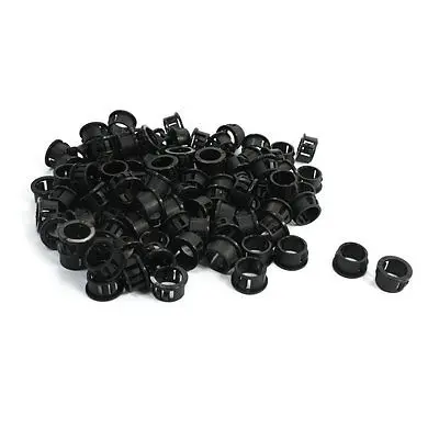 

100 Pcs 15.9mm x 12.7mm Cable Hose Harness Protective Grommet Snap Bushing SK-16