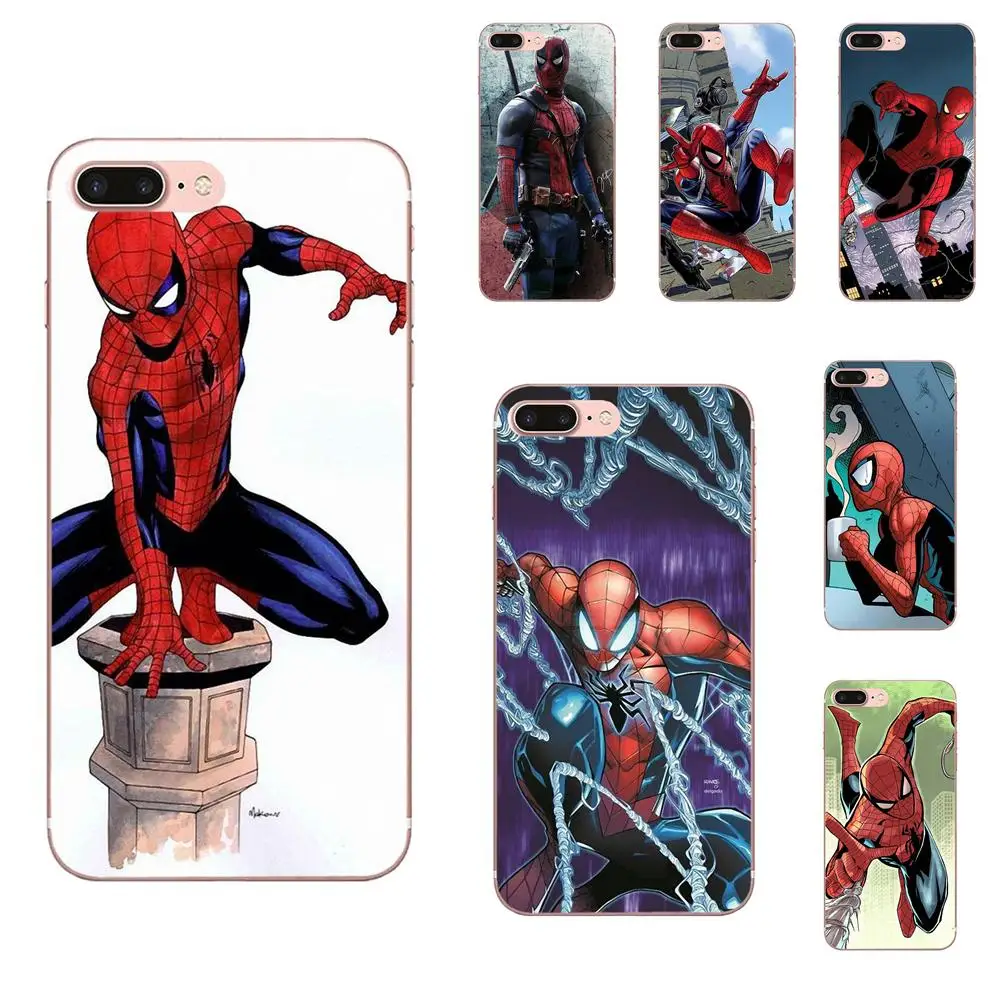 Armor Mask The Avengers Spider Man For Sony Xperia Z Z1 Z2 Z3 Z4 Z5 compact Mini M2 M4 M5 T3 E3 E5 XA XA1 XZ Premium | Мобильные