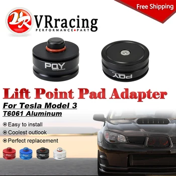 

For Tesla Model 3 Aluminum Jack Lift Point Pad Adapter Jack Pad Tool Chassis Jack and lifting equipment Car Styling Accessories
