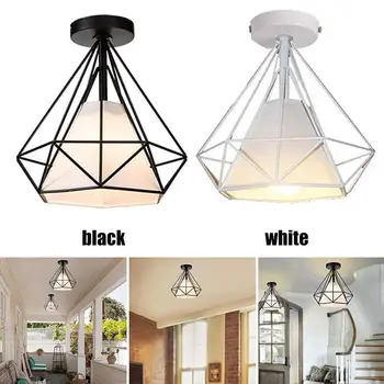 

E27 Romantic Fashion Dreamlike Metal Ceiling Lights Recessed Ceiling Lights Iron Ceiling Lights Dinning Room Parlor Minimalist