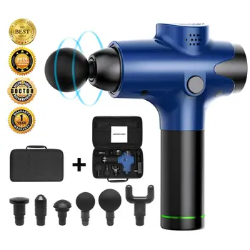 

Deep Tissue Percussion Muscle Massager for Pain Relief Handheld Electric Body Massager Sports Drill Portable Quiet Brushless