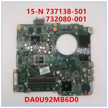 

High quality For 15 15-N 15Z-N100 737138-501 737138-001 732080-001 A10-4655M CPU Laptop Motherboard DA0U92MB6D0 100% Full tested
