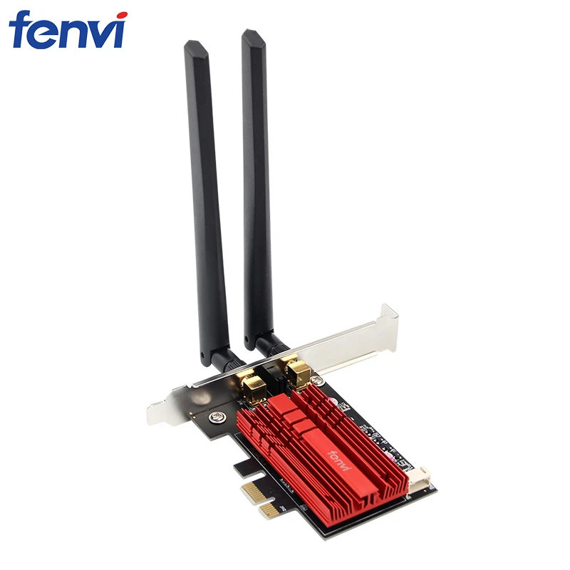 1730Mbps 2.4G/5G PCI-E BT5.0 Wireless Network Card Dual Band Adapter Card For PC