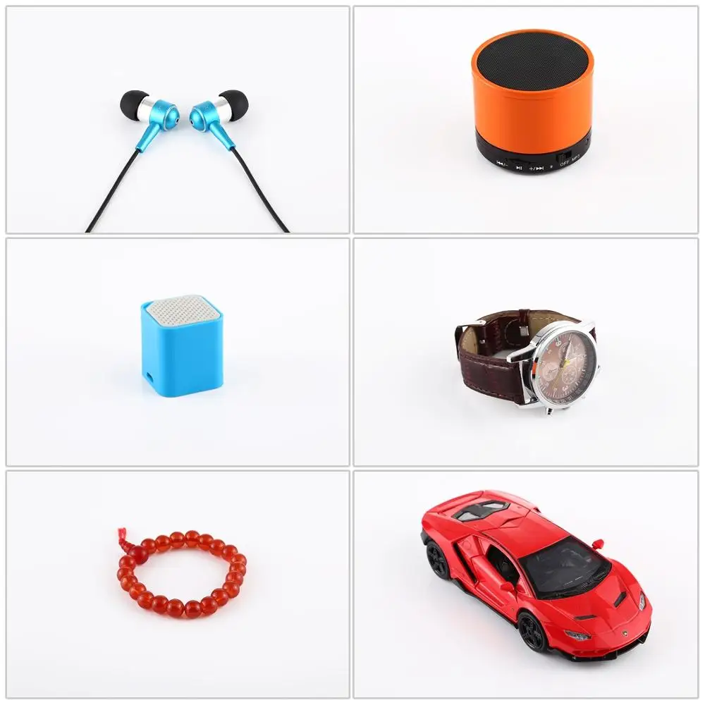 PULUZ 39cm Reflective Black and White Acrylic Display Boards/ Background for Tabletop Product Photography Shooting