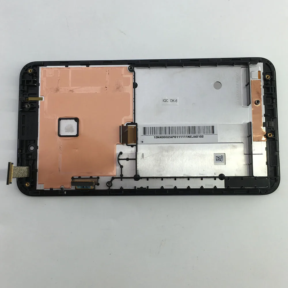 Для Asus FonePad Note 6 FHD6 ME560CG ME560 ЖК-дисплей с кодирующий преобразователь сенсорного экрана в сборе с рамкой Белый/Черный