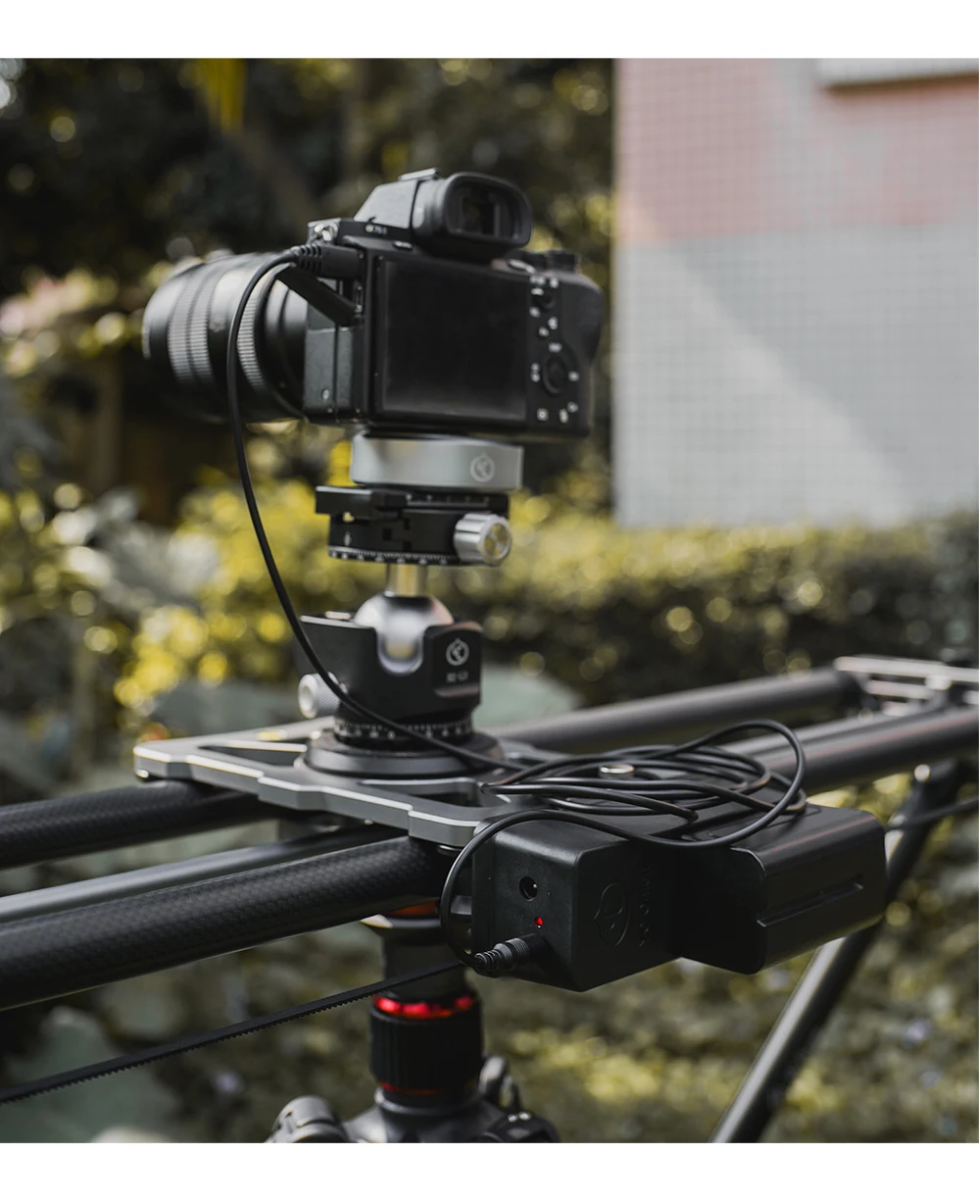 YC UI Track Camera Slider Koolstofvezel Verstelbare Hoek Buis Follow Focus Pan voor Stabilizer DV DSLR Camera Video Schieten