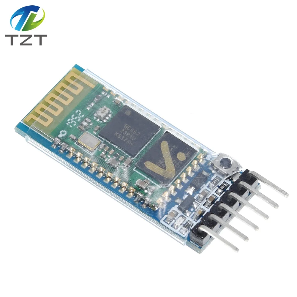 10 шт. HC05 JY MCU стопор обратного хода встроенным Bluetooth серийный сквозной модуль HC 05