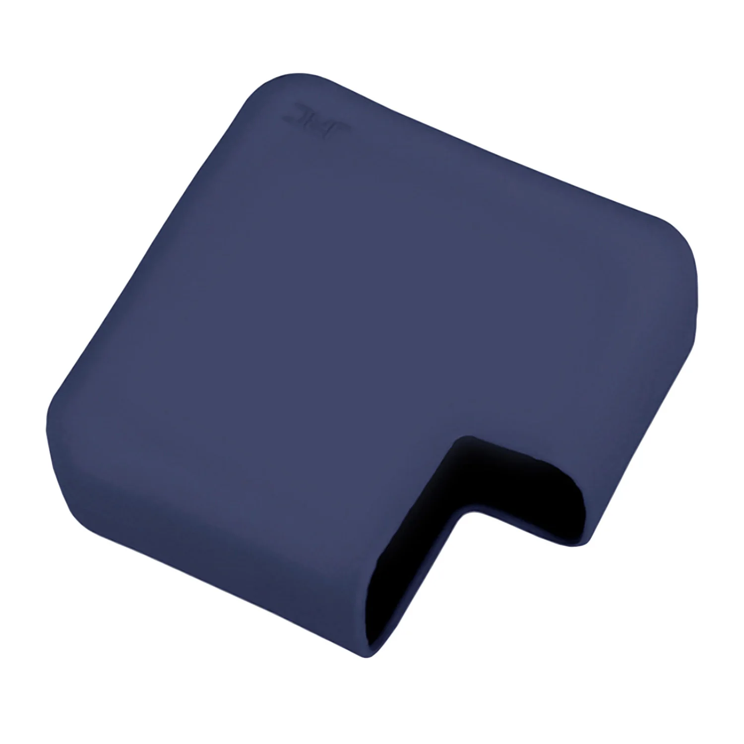 Besegad Силиконовая защита зарядного устройства чехол Крышка рукава для Apple MacBook Mac Book Pro retina 13 дюймов ноутбук адаптер Coque - Цвет: Blue