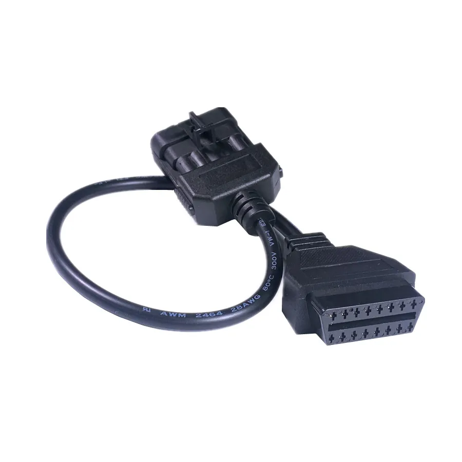 Высококачественный кабель конвертер OBD OBD2 OBDII 10 16 контактов|opel pin|obd2 obdiiobd2 obd |