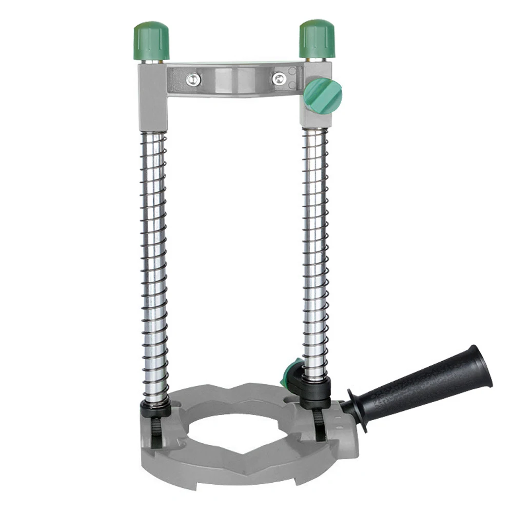 

Simple Electric Drill Bracket Adjustable Angle Positioning Holder Pure Steel Guide Stand