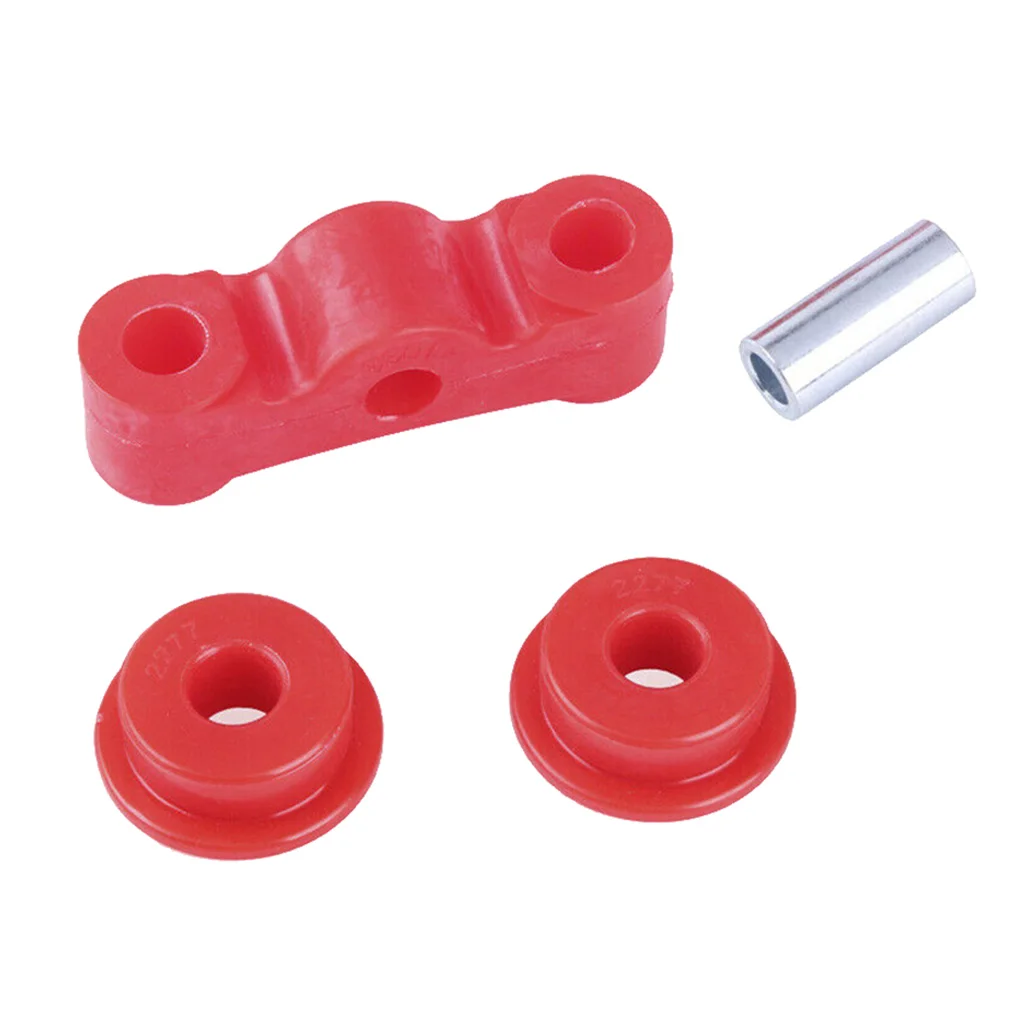 2 Pieces Polyurethane Red Shifter Bushing Kit For  Civic D Series 92-00