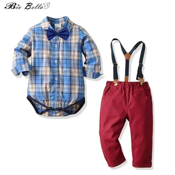 

Gentleman Children Spring Autumn Clothing Set Kids Boys Clothes Set Kids Boys Party Birthday Wedding Clothing Suit Boys Clothing