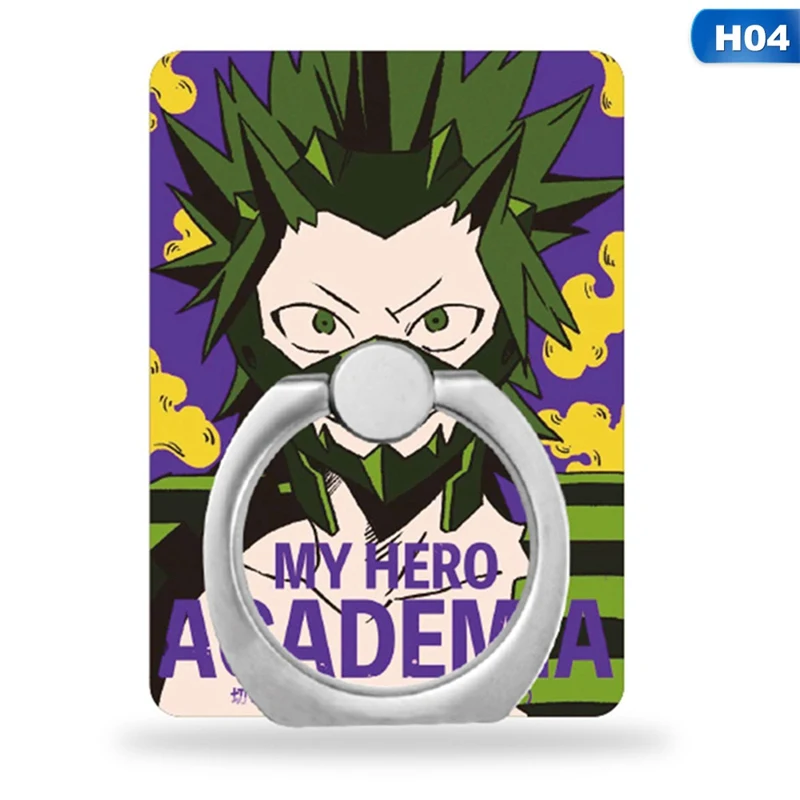 PA4204H04 Аниме My Hero Academy cosplay Prop Аксессуары Midoriya Izuku Bakugou Todoroki Вращающийся Кронштейн для мобильного телефона кольцо Пряжка - Цвет: PA4204H04
