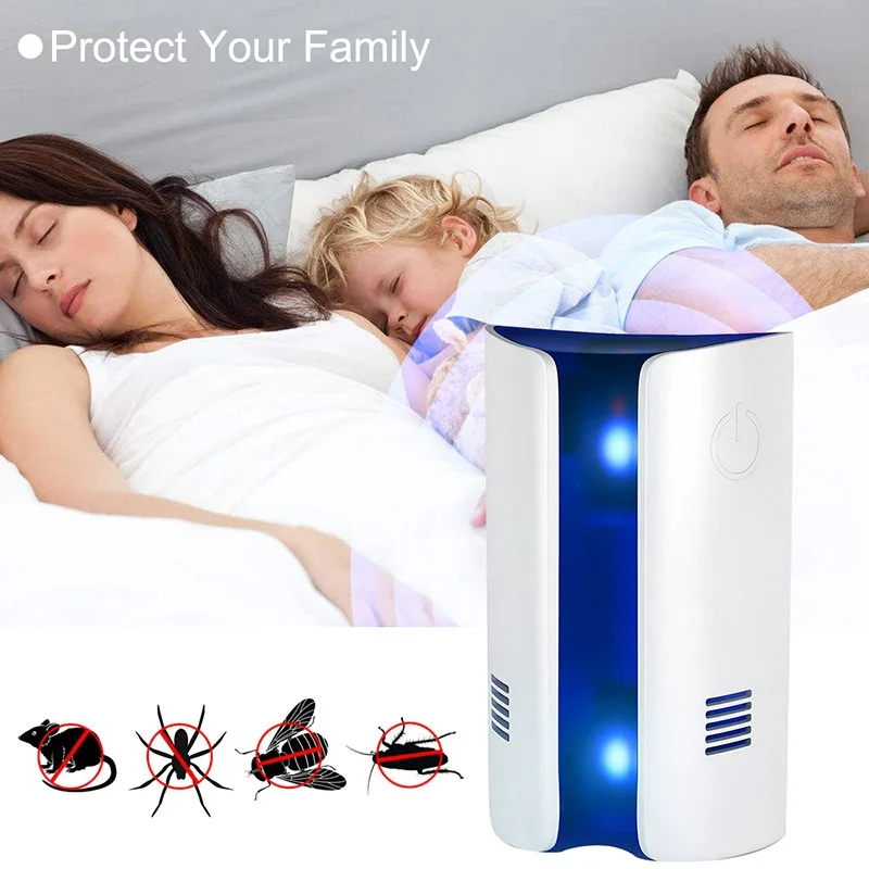 

New Ultrasonic Natural Electronic Pest and Bug Repellent Control,in Indoor and Outdoor Repeller, Get Rid of Mosquito, Ant, Rat,
