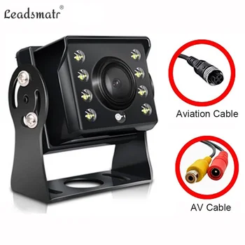 

Universal Vehicle Back Up Reverse Camera 170 Degree View Angle 8 LED Auto Lights Night Vision Waterproof for Car Truck