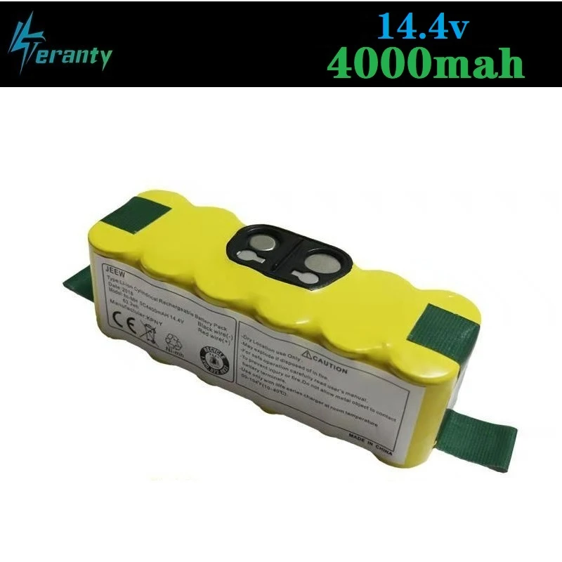 

Upgrade Power 4500mAh 14.4v Replacement Battery Extended-for iRobot Roomba 500 600 700 800 Series Vacuum Cleaner 785 530 560 650