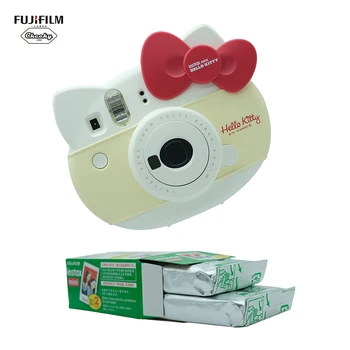 

2020 Fujifilm Instax Mini 8 HelloKitty Limited Edition Instant Photo Film Camera + Strap box Set + Stickers Kids Girl Gift