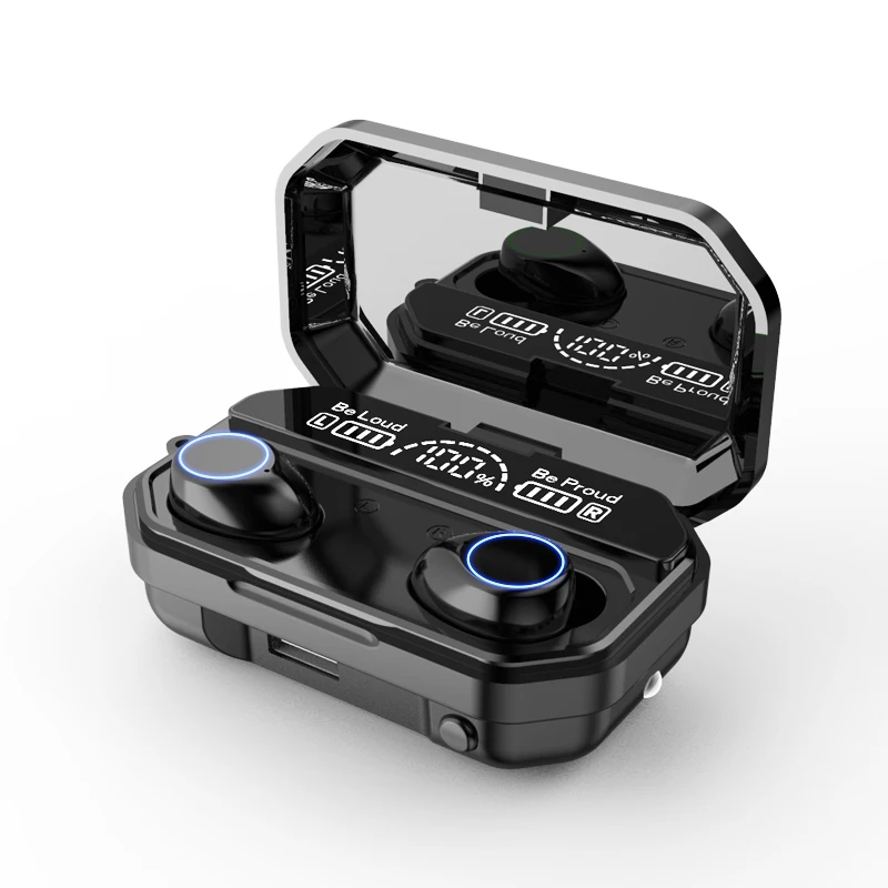 A16 9D Noise Reduction Sports Bluetooth Earphone Bluetooth 5 1 Headphones TWS Wireless In ear Headset For Samsung Xiaomi Huawei