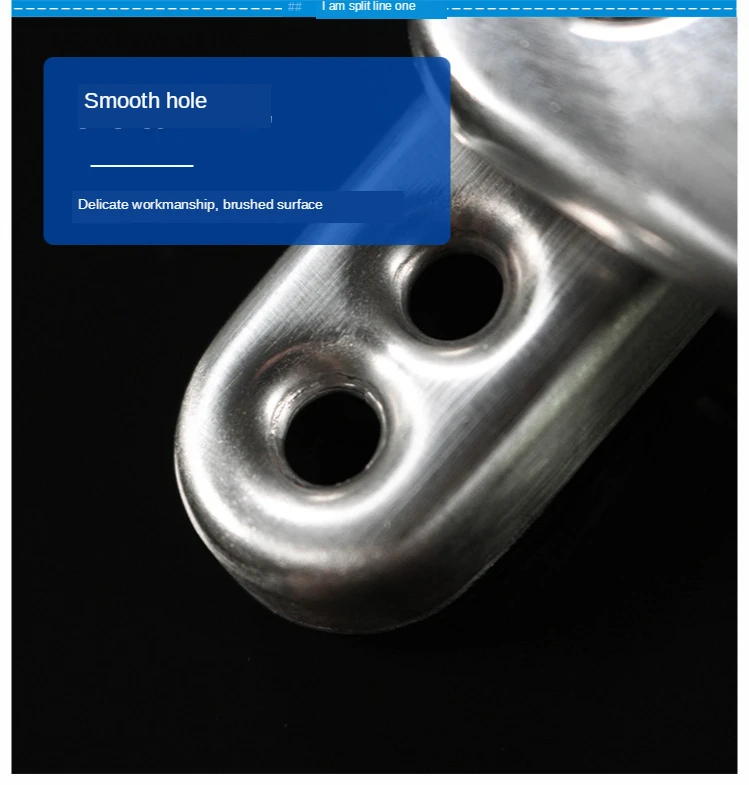 Porta de aço inoxidável e Janela alças,