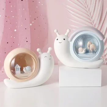 

Cartoon LED Snail Night Light Desk Table Lamp Children Kids Birthday Christmas Gift LED Night Lamp For Home Decor