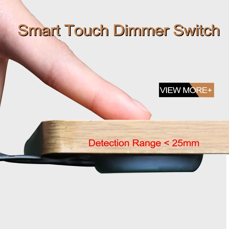 Light Touch Switches Penetrating 40mm wood panel sensor switch LED touch sensor 12V 24V 60W light control touch switch