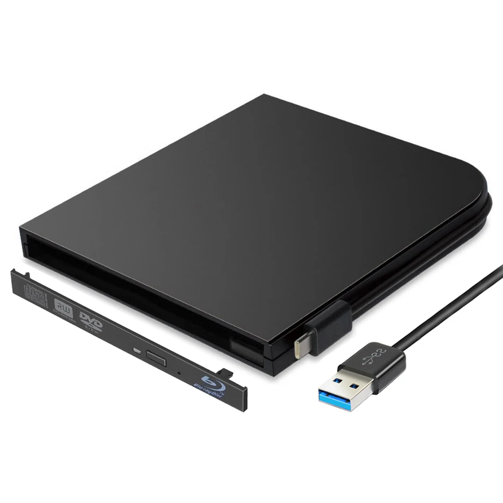 Portable Bluray Player Case Type C Usb3.1+usb 3.0 Sata 9.0/9.5mm