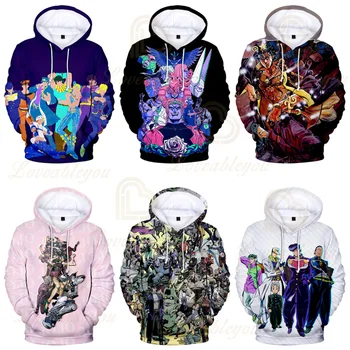 

Hoodies Unisex Harajuku Japanese Anime Printed Men Hoodie Male Streetwear Fashion Casual Cosplay Jacket Jumper