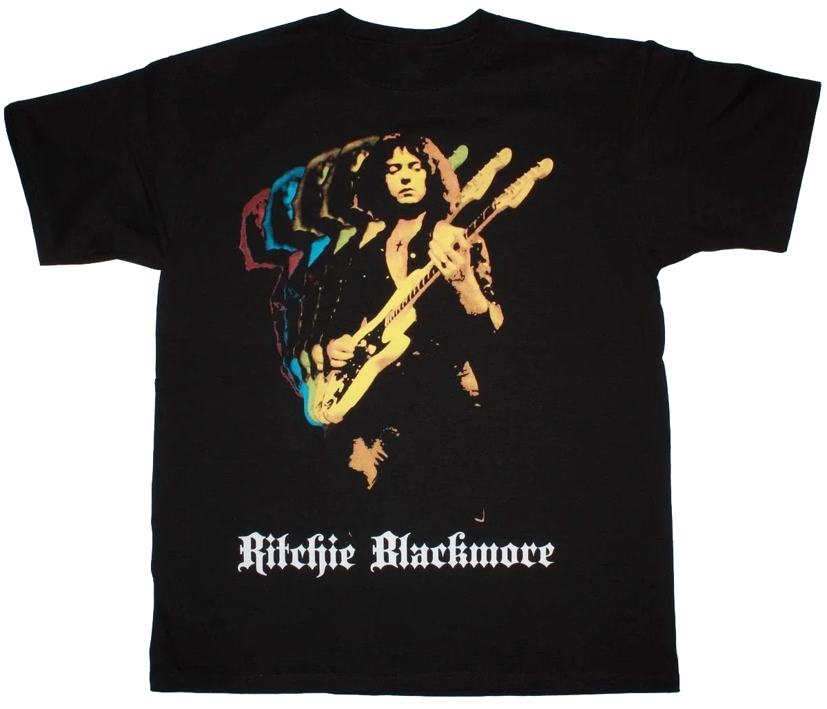 T-Shirt Ritchie Blackmore Solo Rainbow Deep Purple Rock'Ndroll Dio