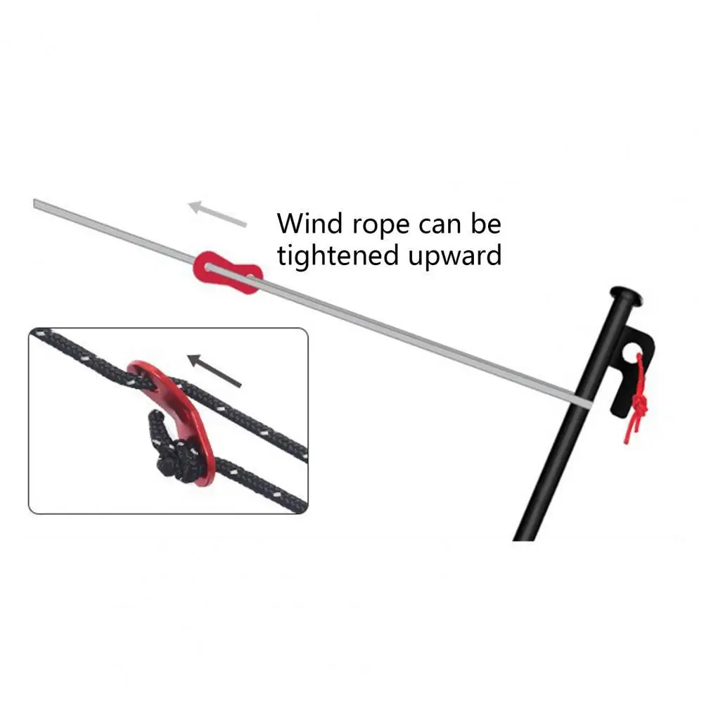 

Лагерный канат Регулируемая пряжка веревка для палатки Полезная веревка для навеса