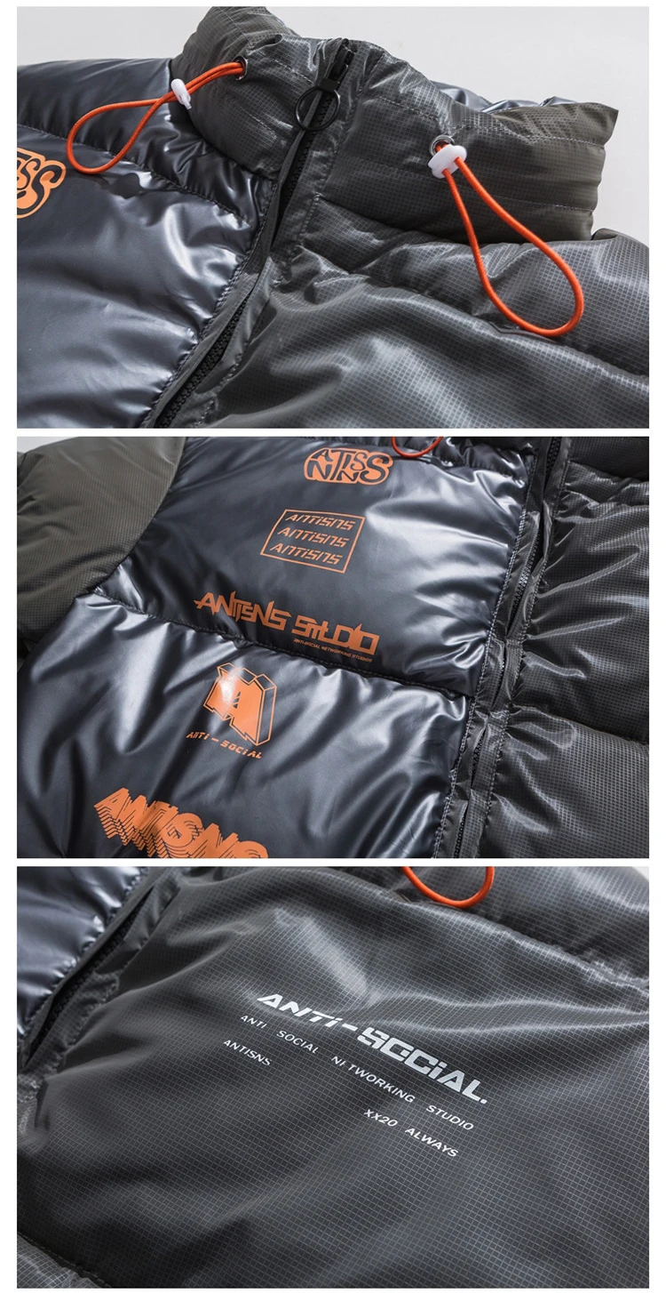 کاپشن زمستانه پارکاس ژوباکس Winter Parkas Coat Hip Hop Oversize Jacket 34 Ha61fe774819f40ca8a21d51357e9a5aej