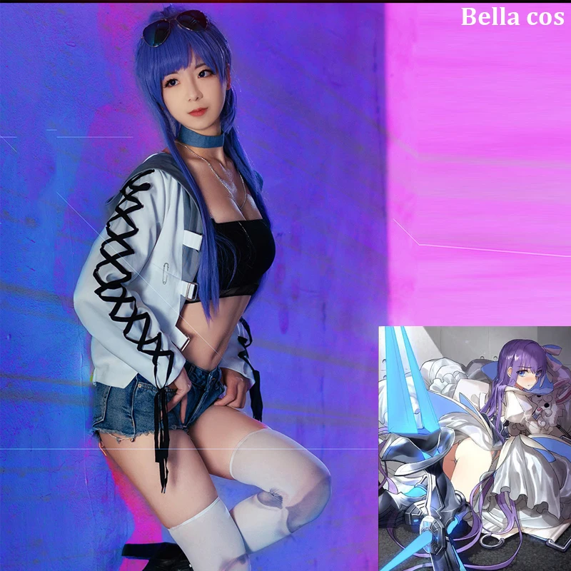 Fate Grand Order Meltlilith/Meltryllis Косплей Костюм Луна девушка пальто шорты униформа аниме одежда наряды cos очки