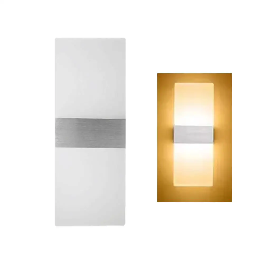 Lâmpada de Parede Lâmpada de Parede para Cabeceira Iluminação de Lado w ao ar Livre Casa para Cabeceira Quarto Sala Estar Corredor Led Luz 3 9 Luzes e Iluminação