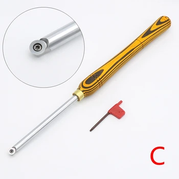 

Cutter Turning Tool Chisel Wrench Carbide Tip Woodworking Hollow Cutting