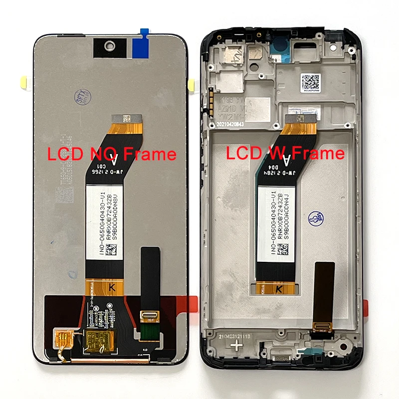 6.5'' Original New For Xiaomi Redmi 10 Prime LCD Display Screen Touch Panel Digitizer For Redmi10 Redmi 10 LCD Frame Assembly mobile lcd screen