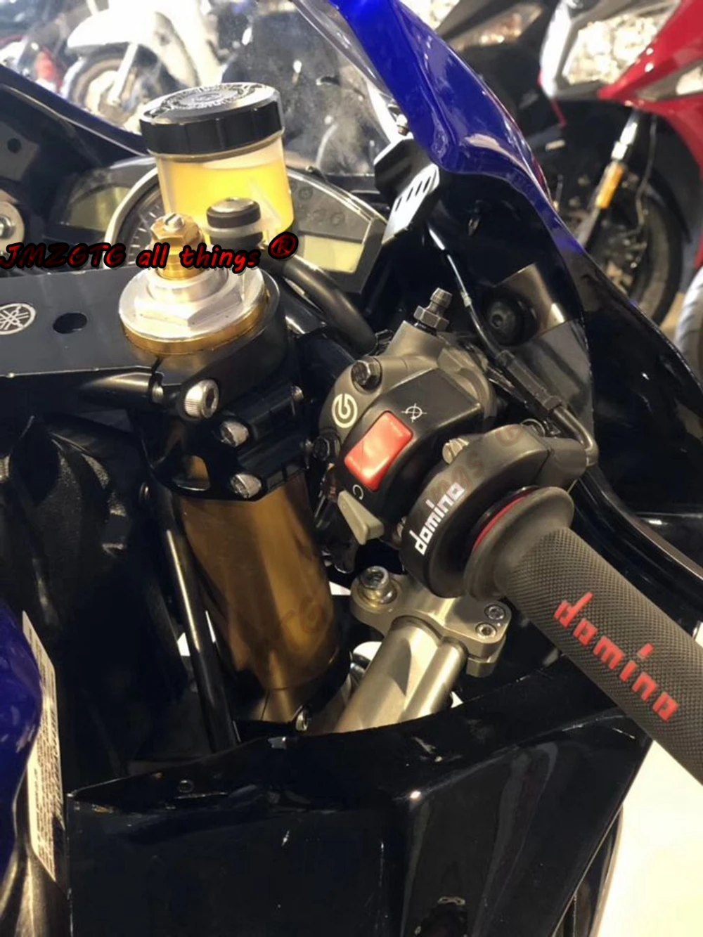Мотоцикл Гоночный ЧПУ зажим на ручке для YAMAHA R6 2006-& R1 2004- зажим на ручке