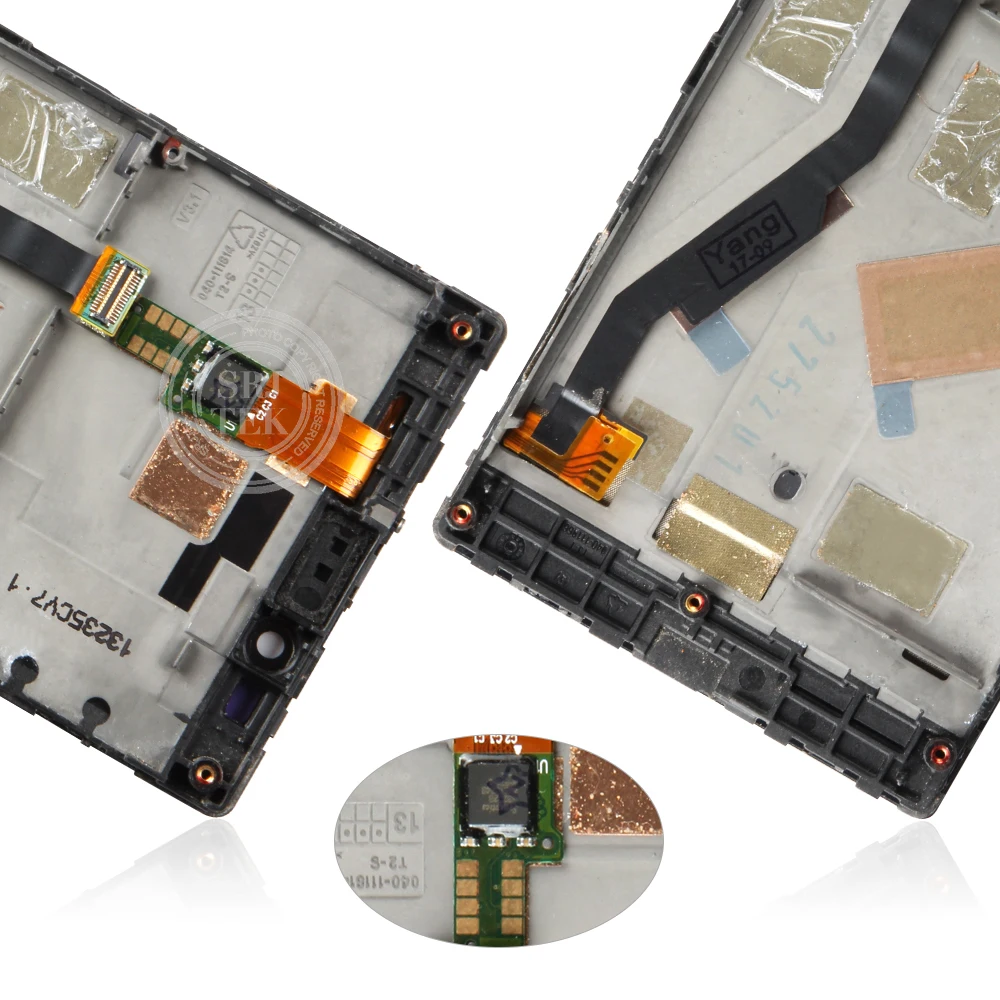 Srjtek ЖК дисплей для Nokia Lumia 720 сенсорный экран с рамкой дигитайзер сборка N720