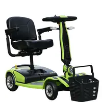 Уход за пожилыми людьми складной четырехколесный мобильный электрический скутер для пожилых людей