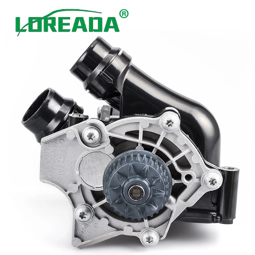 LOREADA 06H121026BA 06H121026AF 06H121026CF охлаждающий водяной насос Термостат в сборе для Audi A4 A5